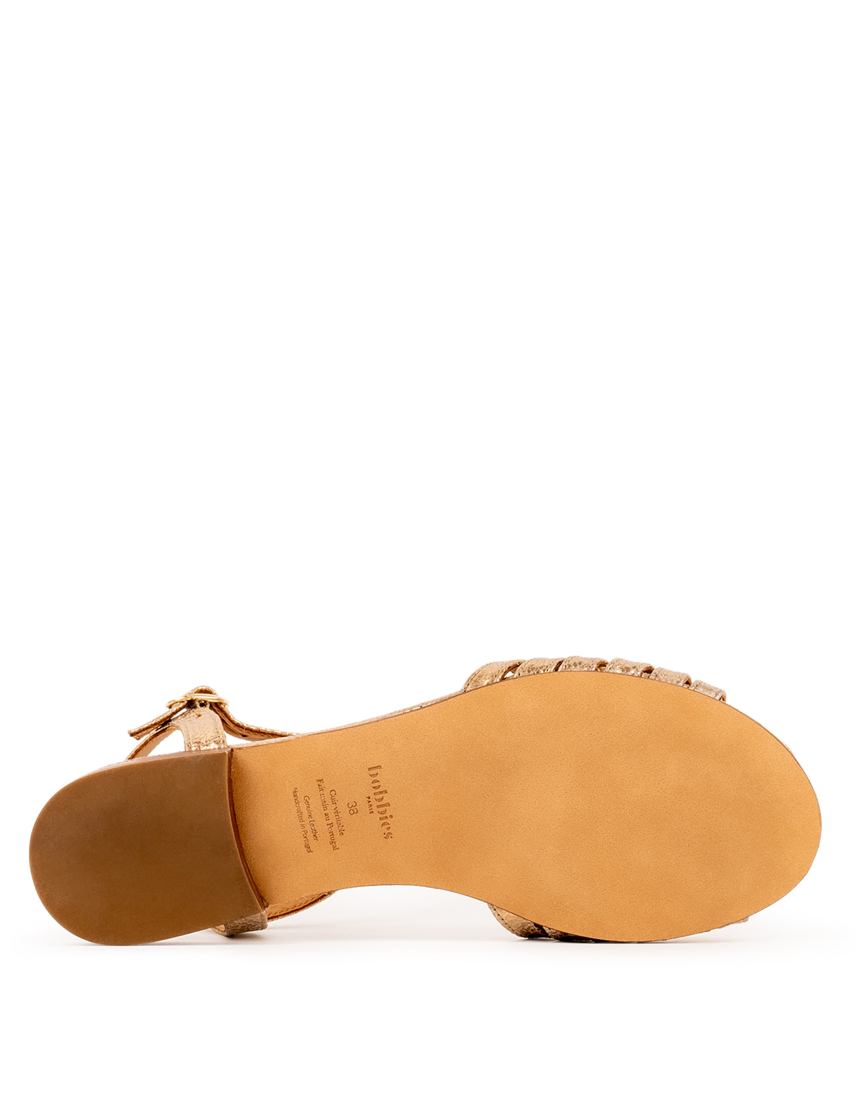 Flat Sandals Gaby - Sepia Gold - Women - Bobbies