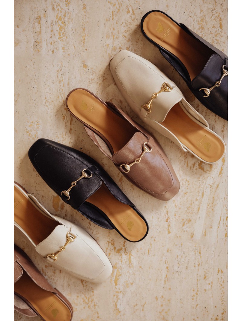 Slip On Ladies Mules Time And Tru Women's Horsebit Slip-on Mules